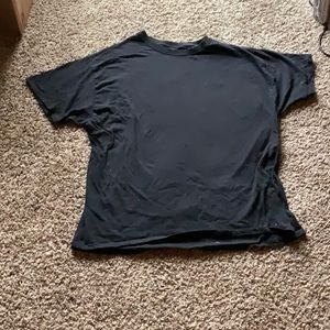 All black tee shirt